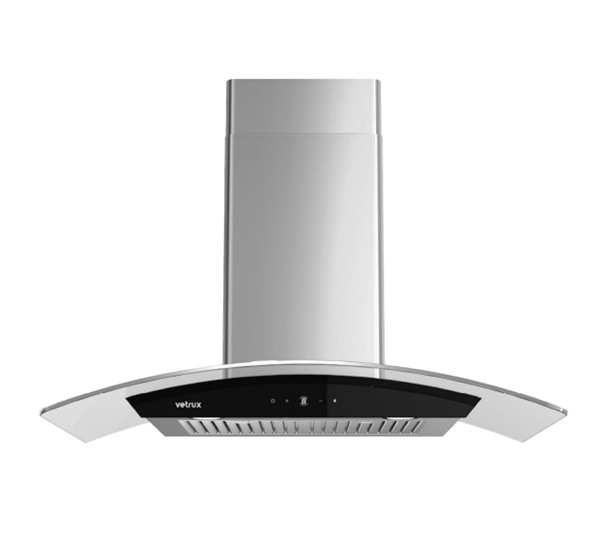 Campana Venti Touch 90cm Acero Vetrux