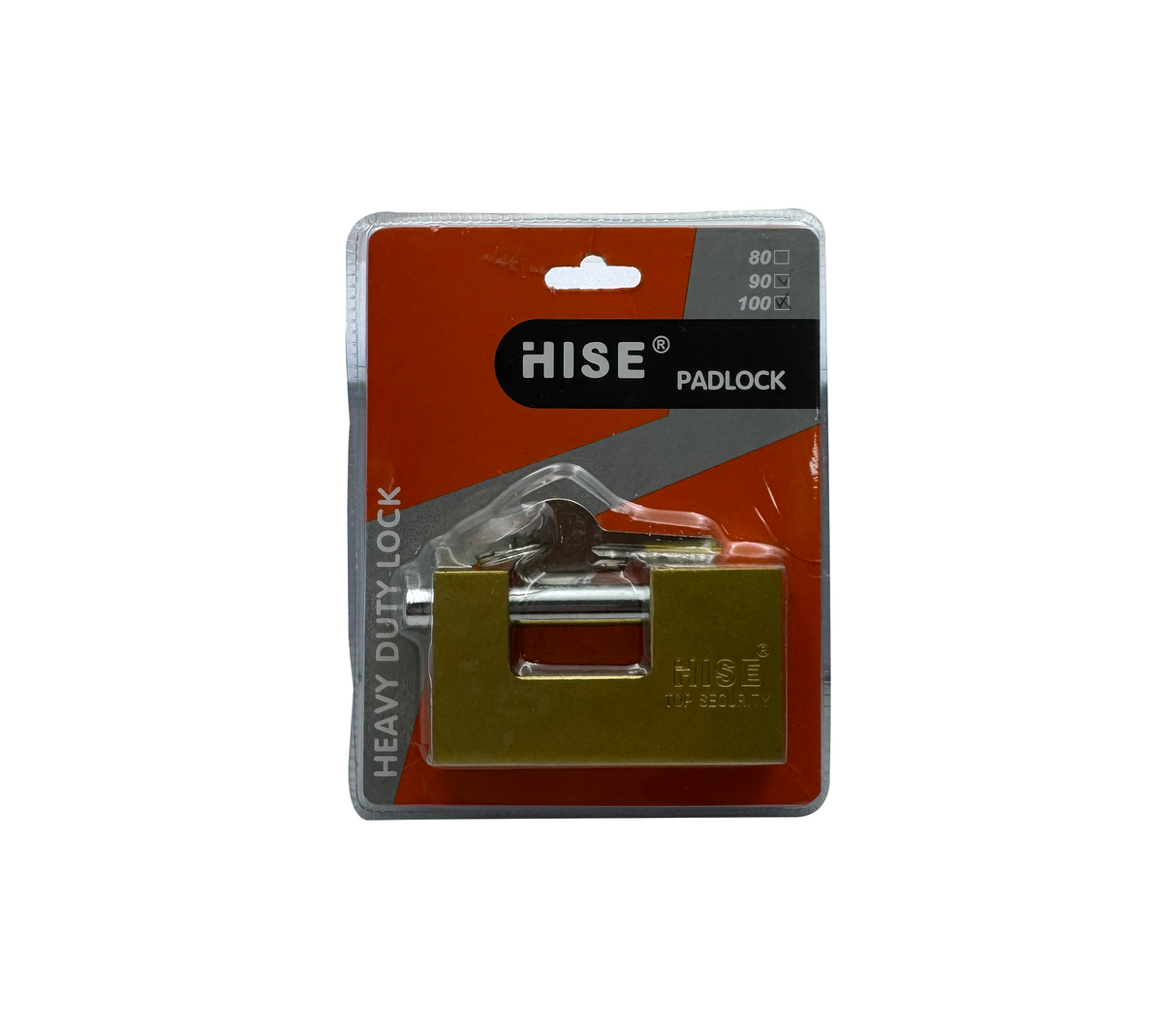 Candado anticizalla 90mm Hise