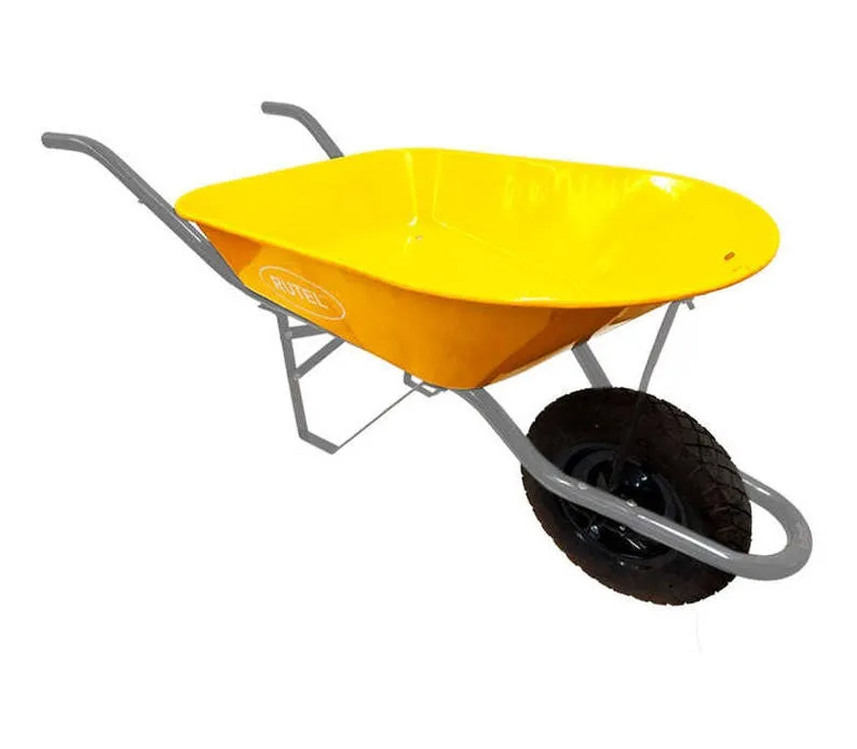 Carretilla de construcción rueda maciza Rutel