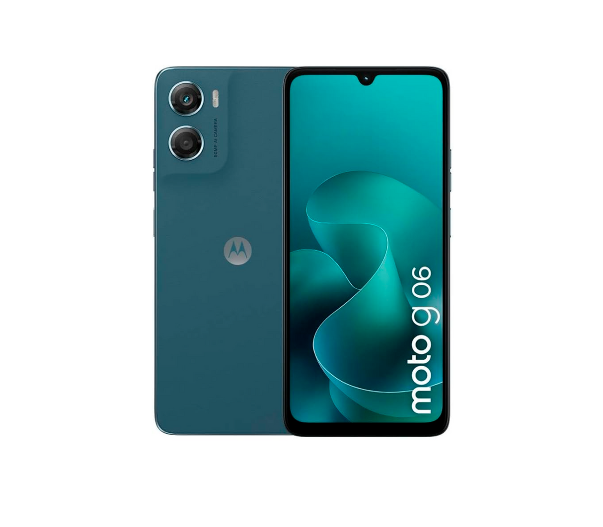 Celular G06 12GB (4+8GB virtual) 128GB blue Tapestry Motorola