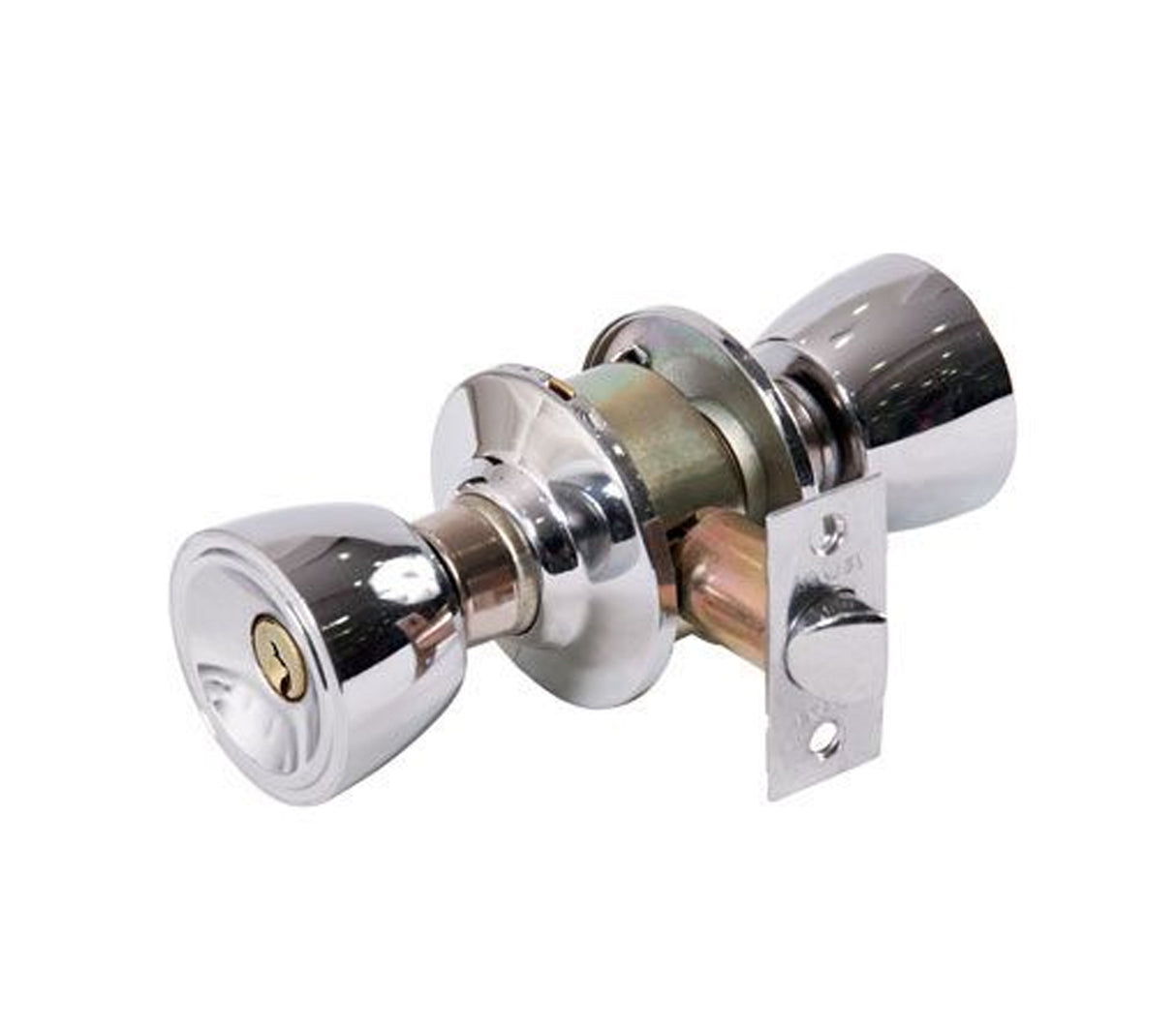 Cerradura de habitación/oficina acero brillante Run