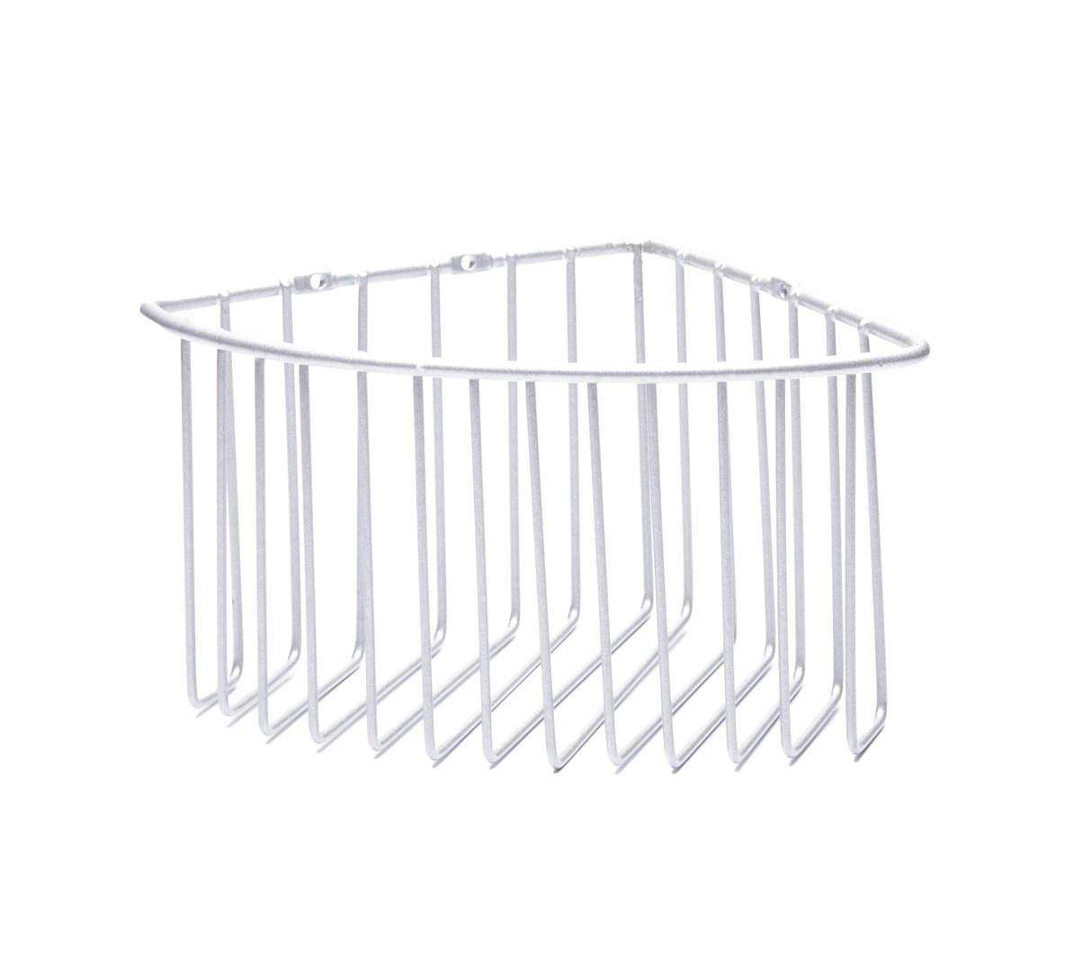 Cesta esquinera profunda 13X20X20.5cm blanco Aerocloset