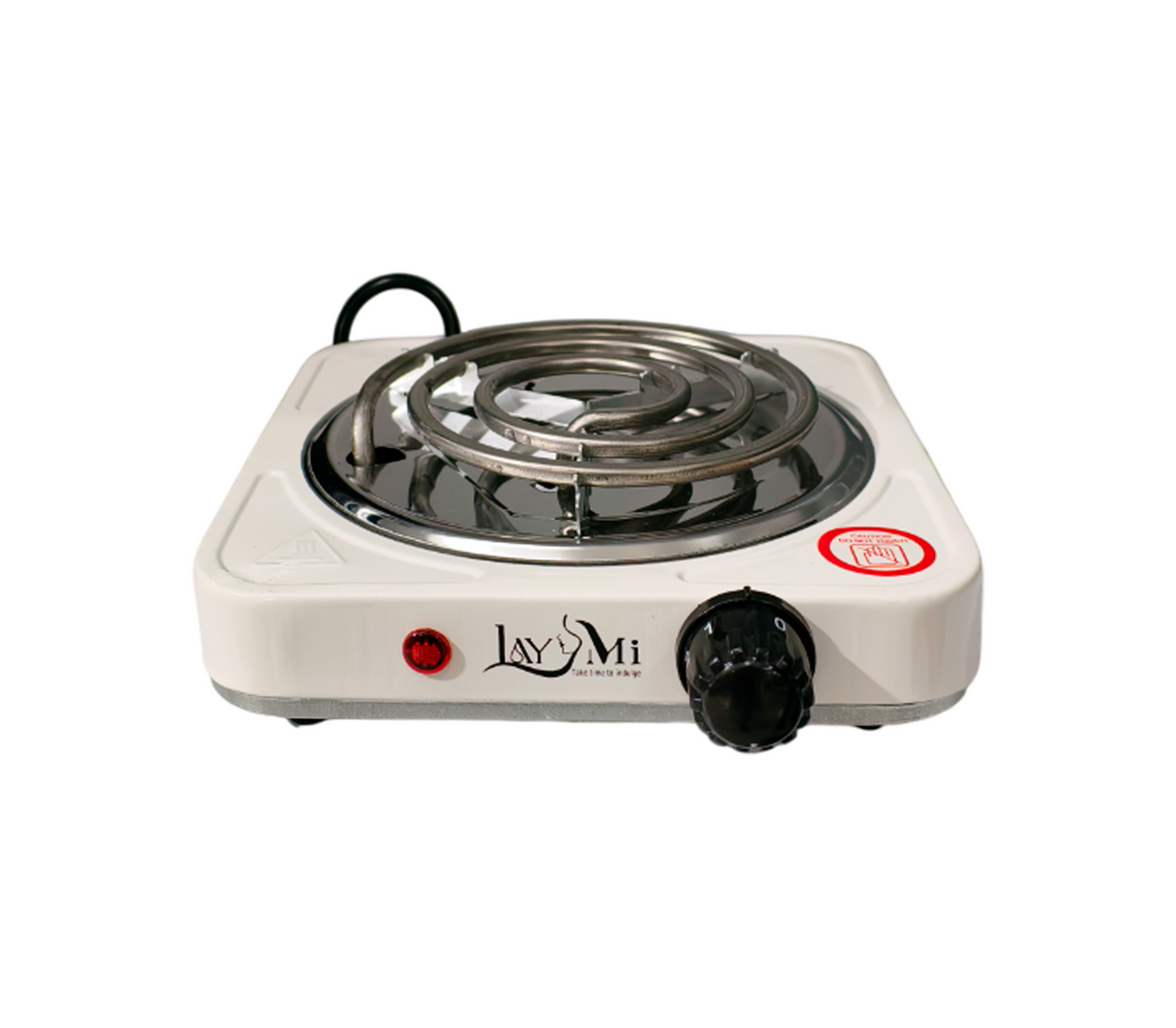 Cocinita eléctrica 1 H 1000W blanco Laymi