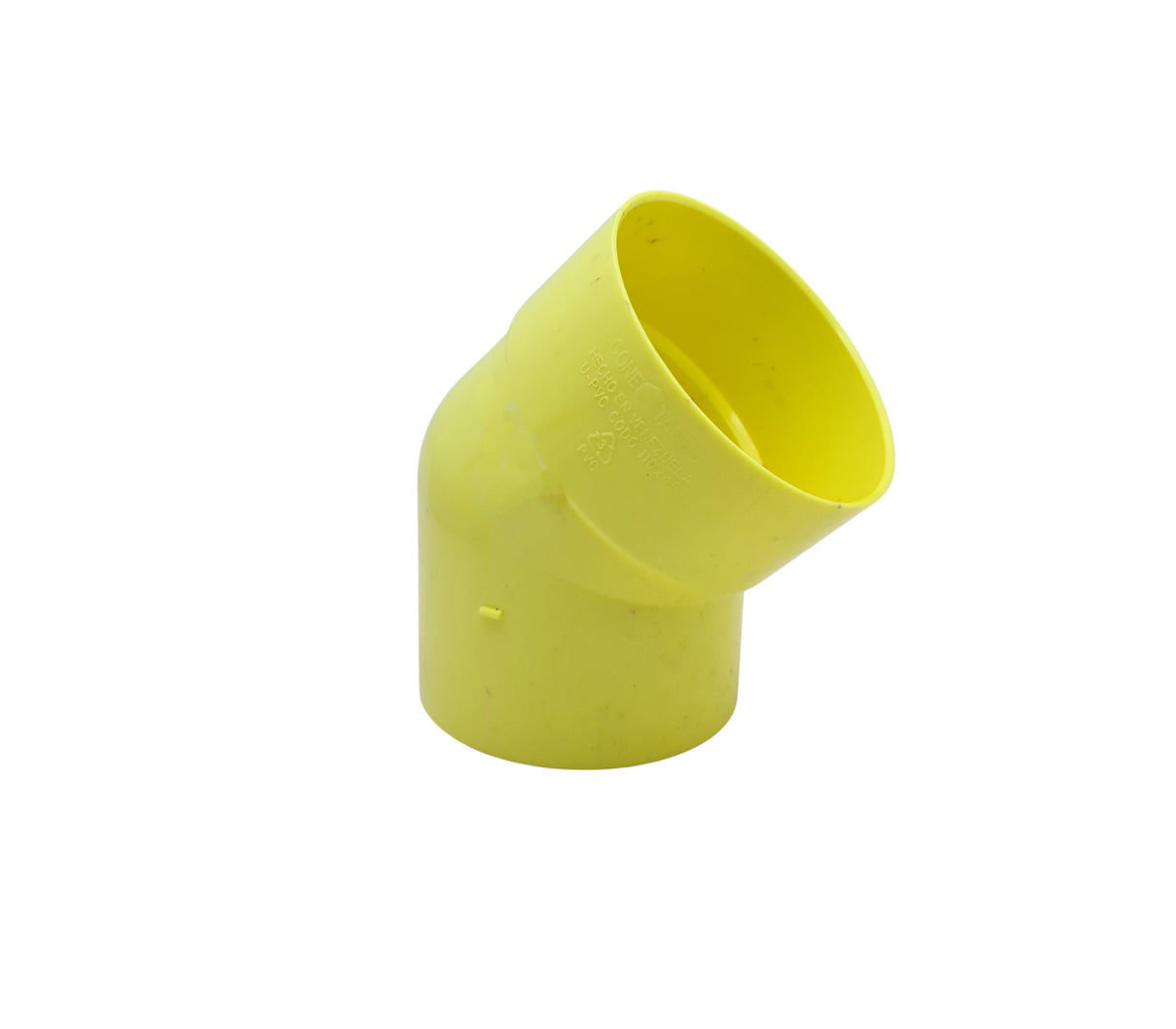 Codo sanitaria 45° 110mm Chemical Containment