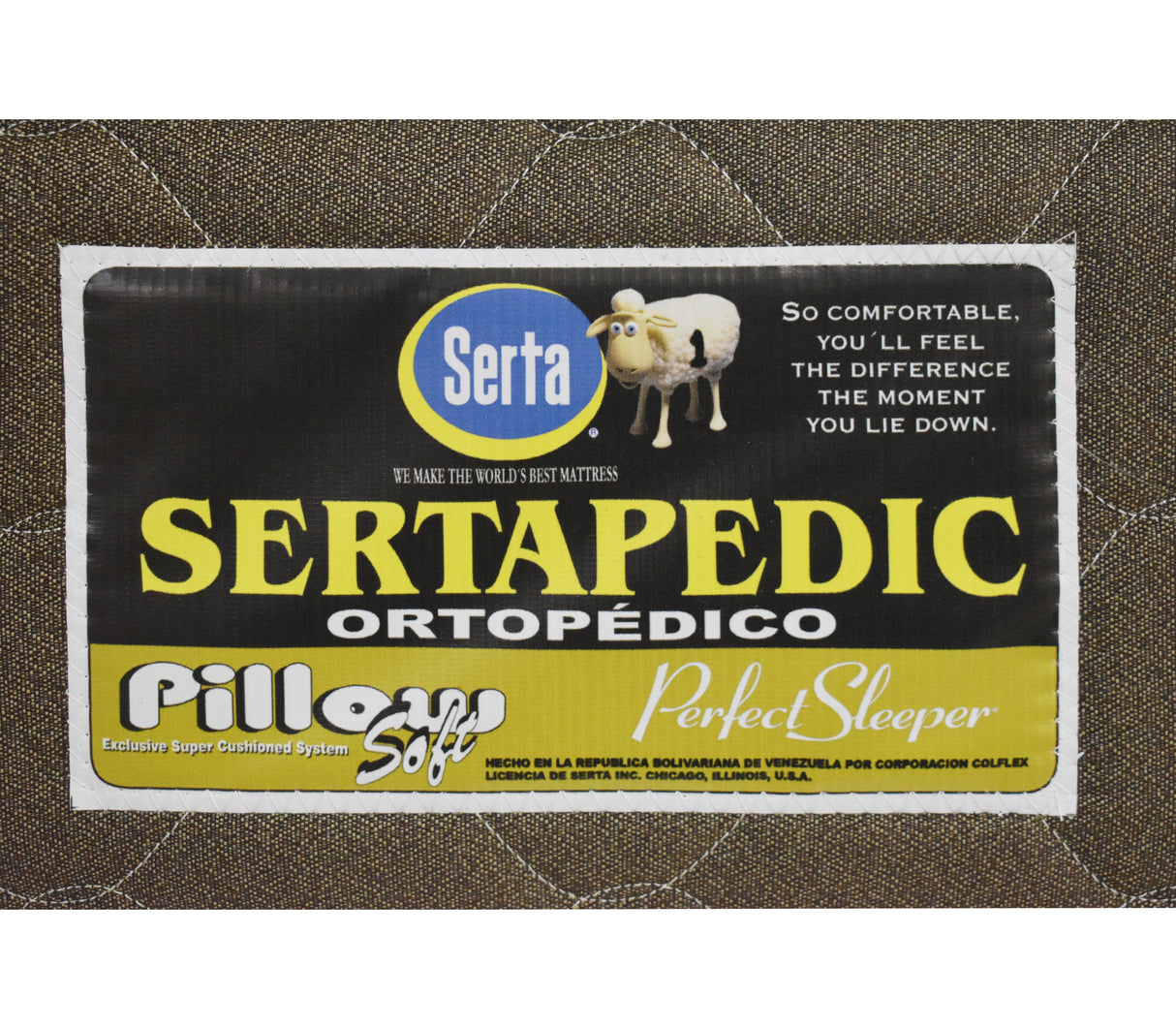 Colchón King (200cm X 200cm) 1 Pillow Ortopédico Sertapedic Pokect y Encapsulado Serta