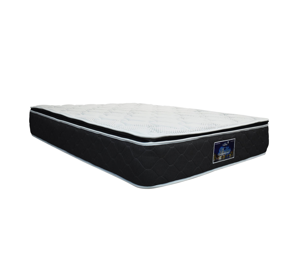 Colchón Queen (160cm X 190cm) Dallas Pillow Ortopédico Encapsulado Colflex