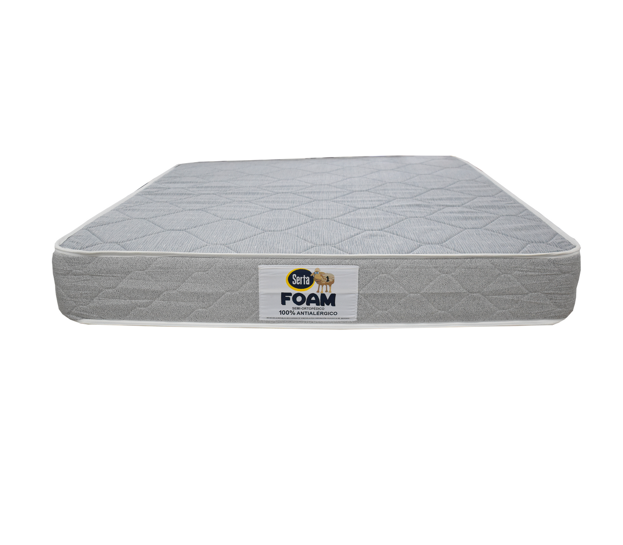 Colchón matrimonial 140cm x 190cm Serta Foam goma Serta