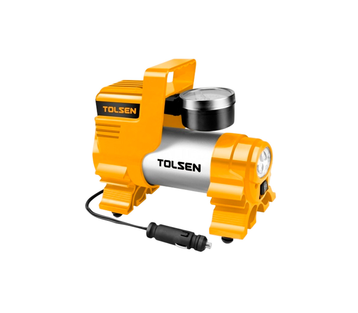 Compresor aire 100PSI 12V Tolsen