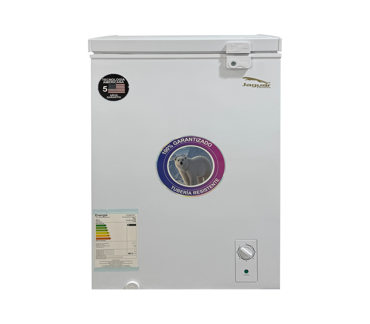 Congelador hztl 100 litros blanco Jaguar