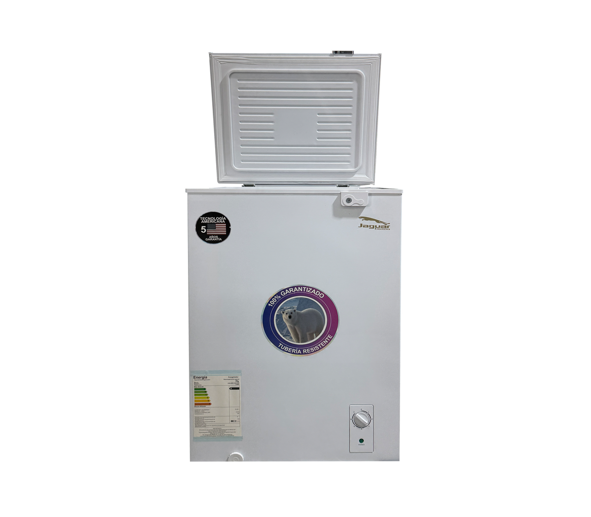 Congelador hztl 100 litros blanco Jaguar