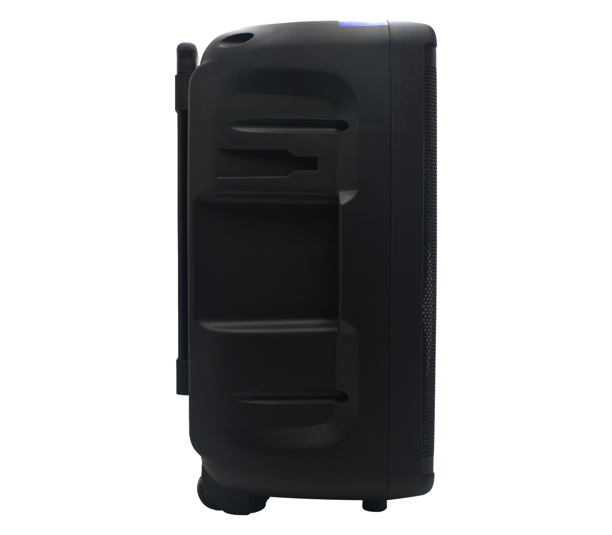Corneta recargable 12" 30W tipo maleta con micrófono inalámbrico Mystic