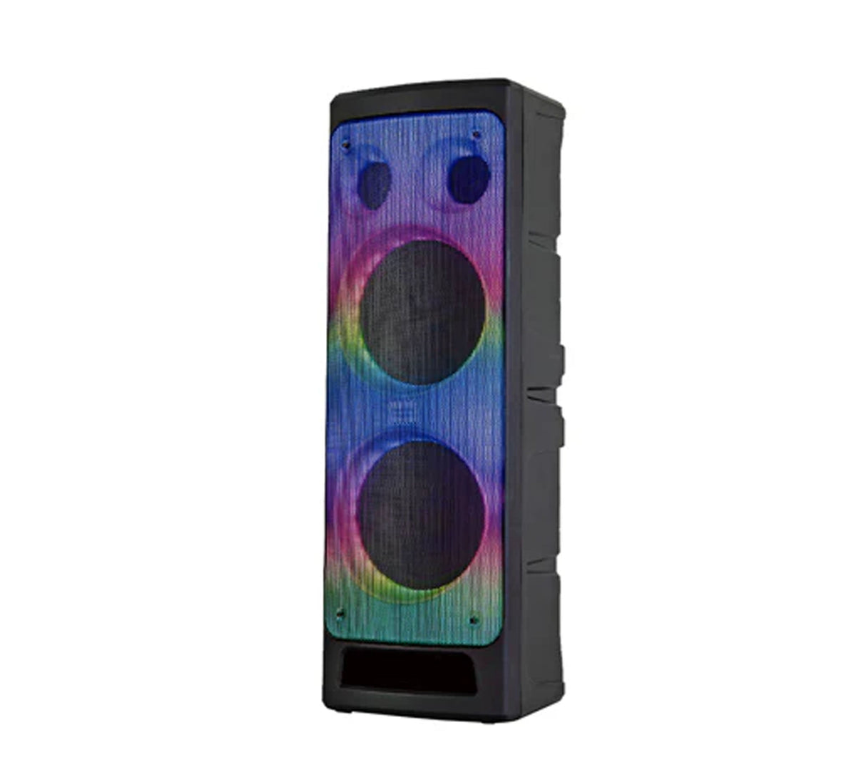 Corneta 8" 84W recargable Bluetooth/USB/FM/LED Karaoke Sankey
