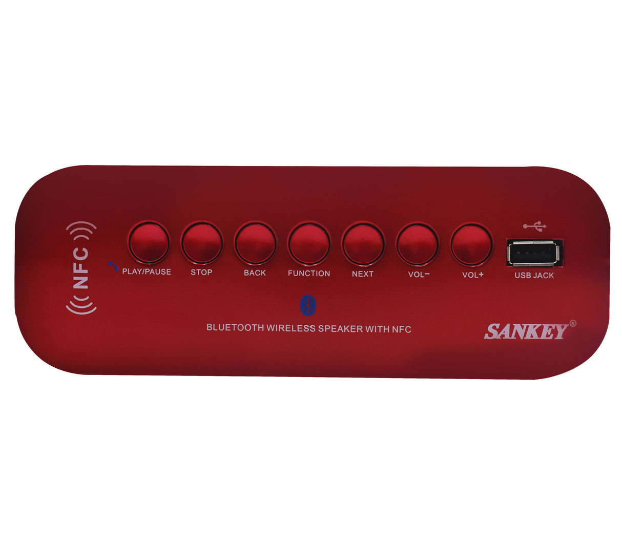 Corneta portátil RMS 4W con bluetooth Sankey