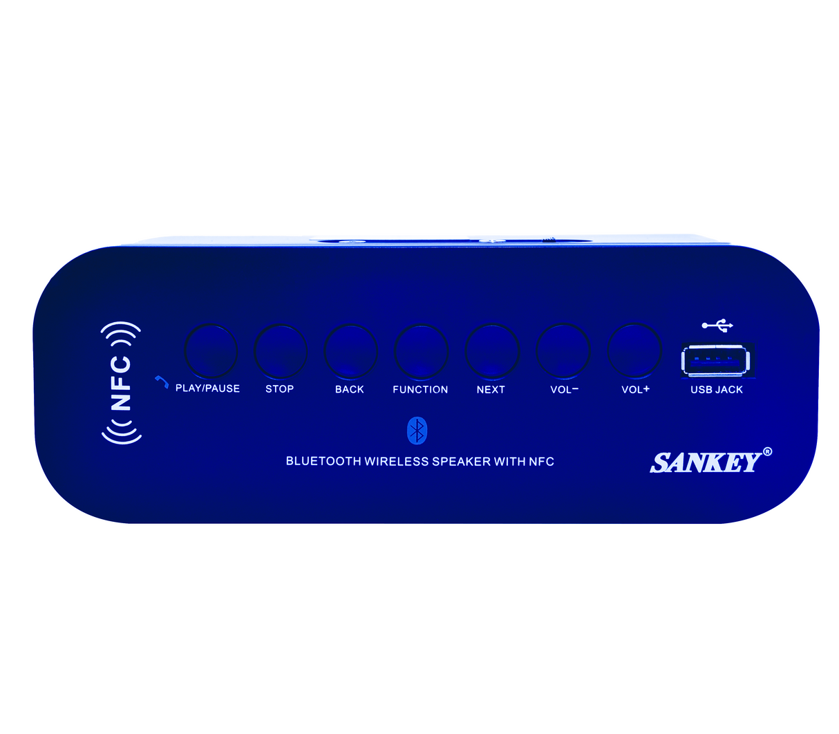 Corneta portátil RMS 4W con bluetooth Sankey