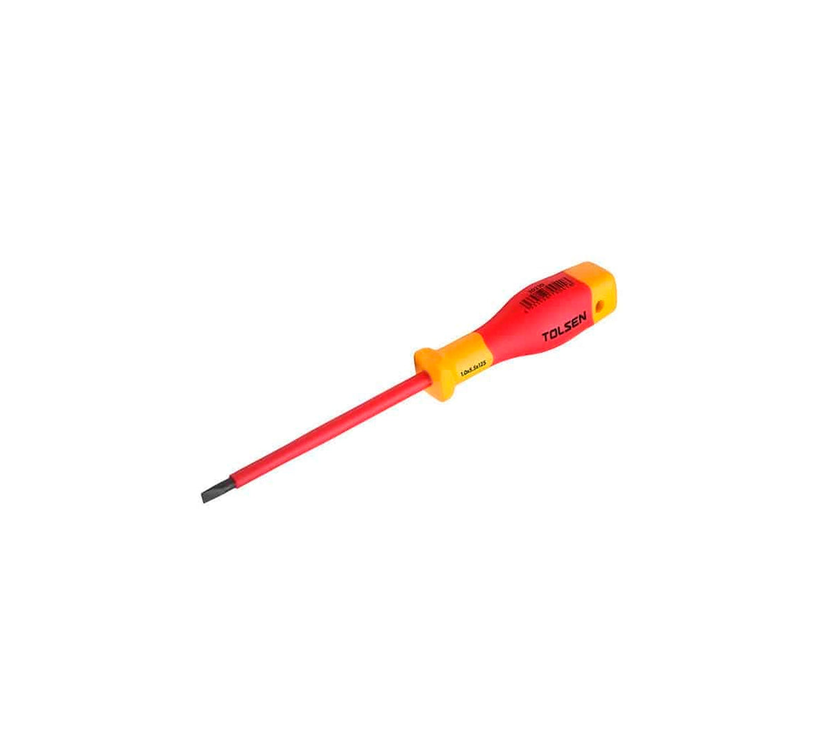 Destornillador aislado de pala 1.2x6.5x150mm Tolsen