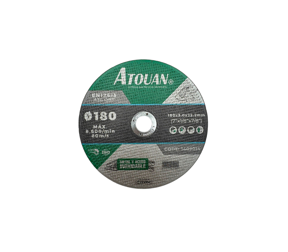 Disco de corte acero convencional Atouan