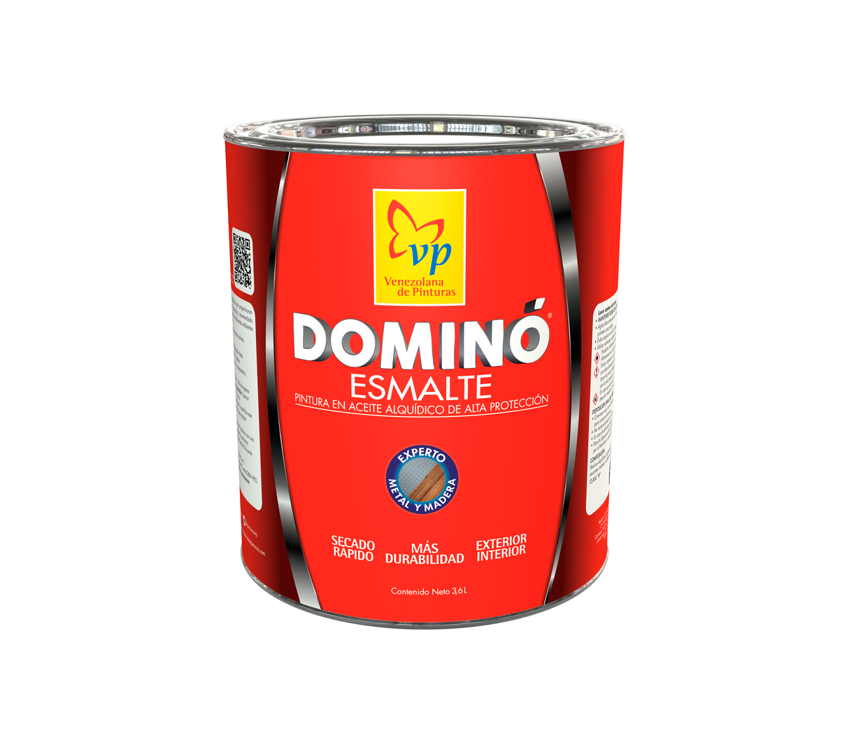 Pintura Dominó esmalte mate interior/exterior clase B Vp