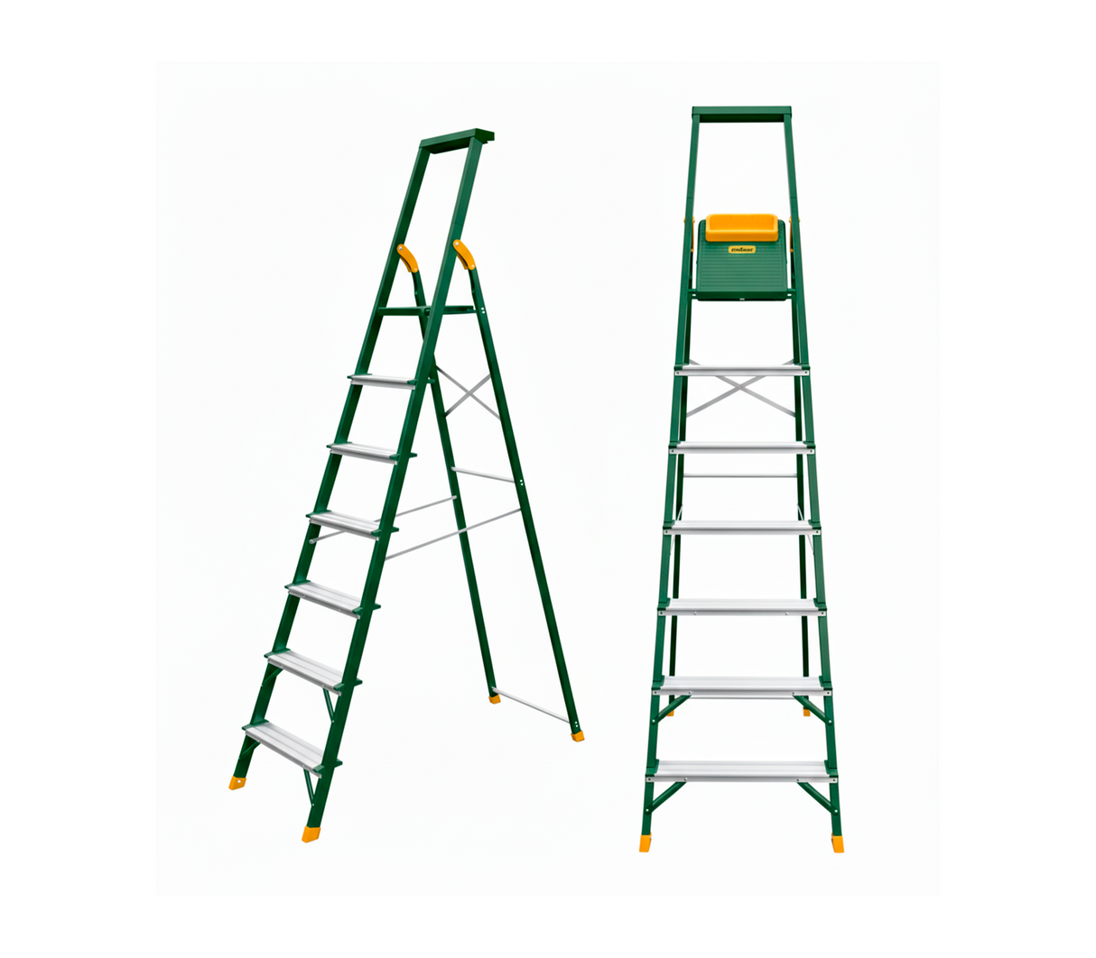 Escalera de aluminio 7 niveles Jadever