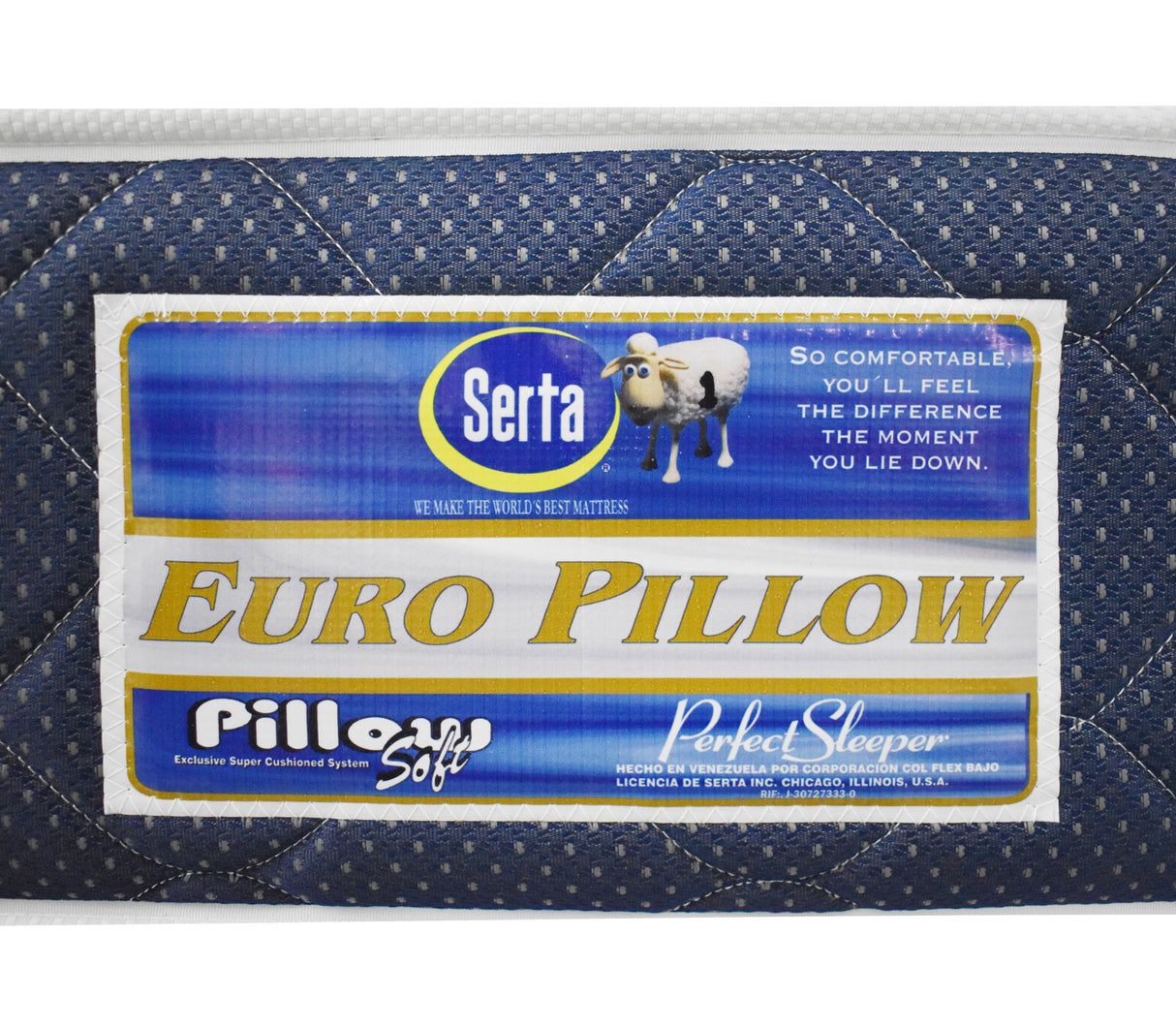 Colchón King (200cm X 200cm) Europillow Ortopédico 2 Pillow Encapsulado Serta