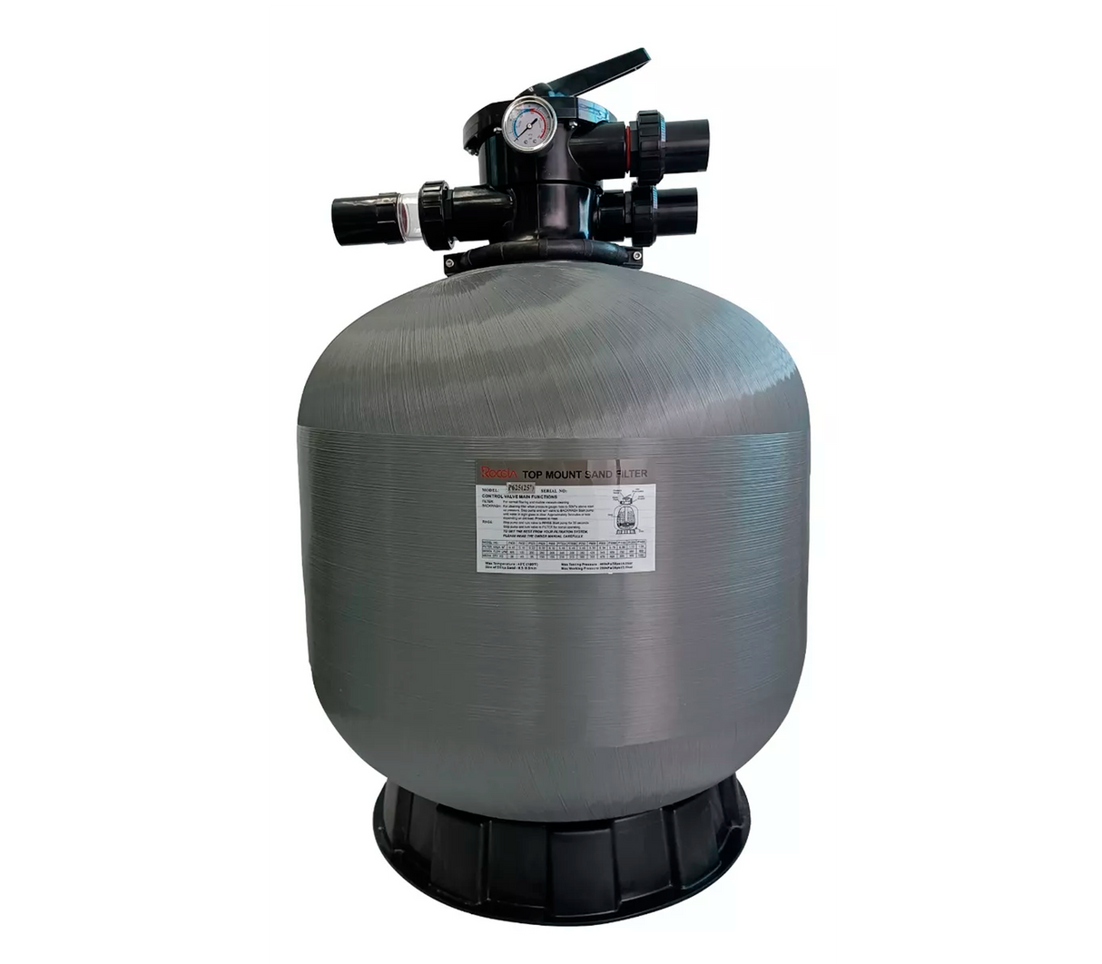 Filtro de piscina de 25 pulgadas Roccia