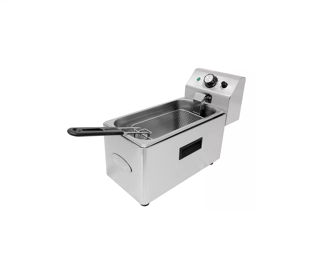 Freidora de aceite eléctrica 4.7 litros 1500w 110v Roccia