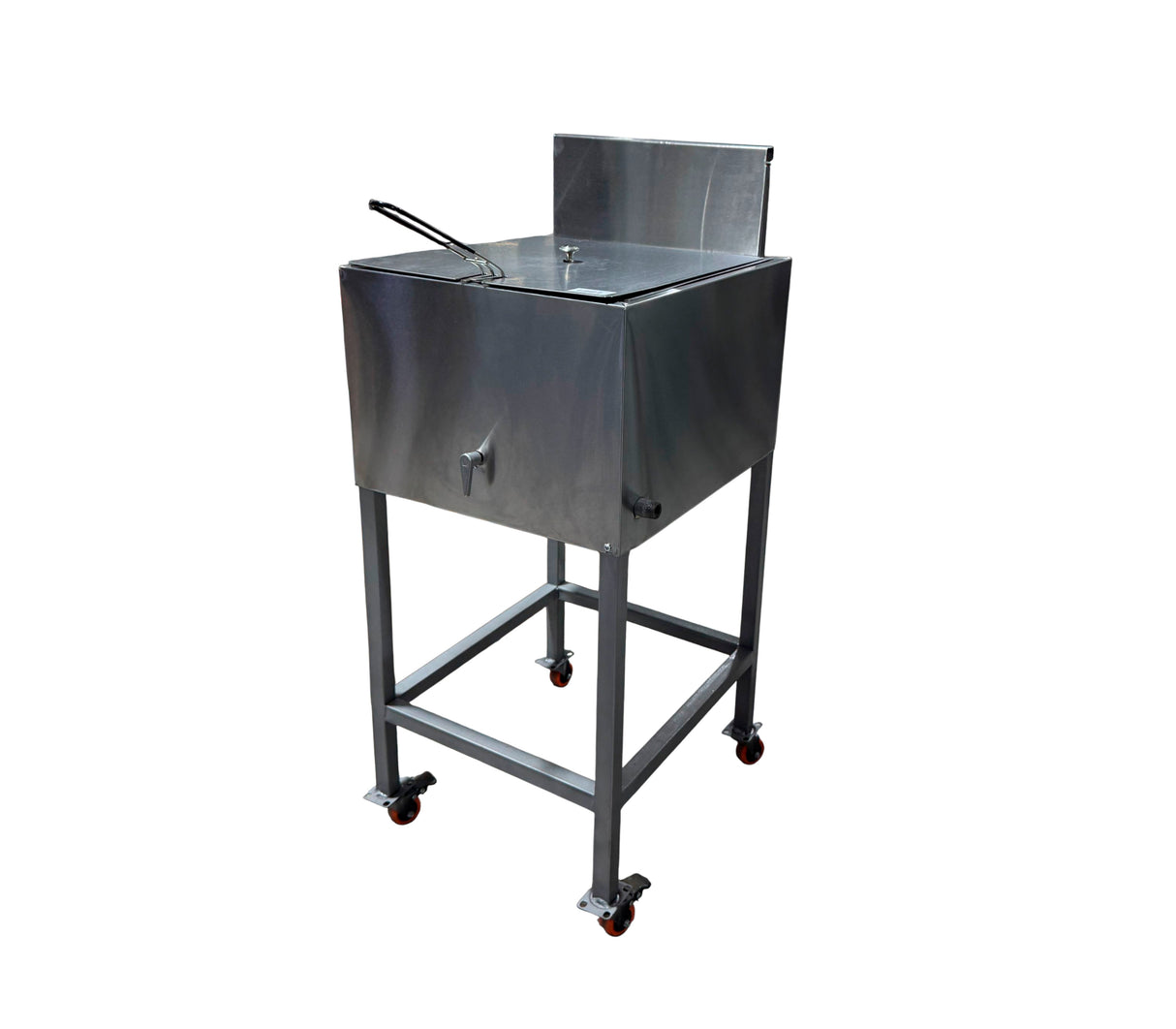 Freidora a gas 13.5L Estructura alta forrada Baldirio