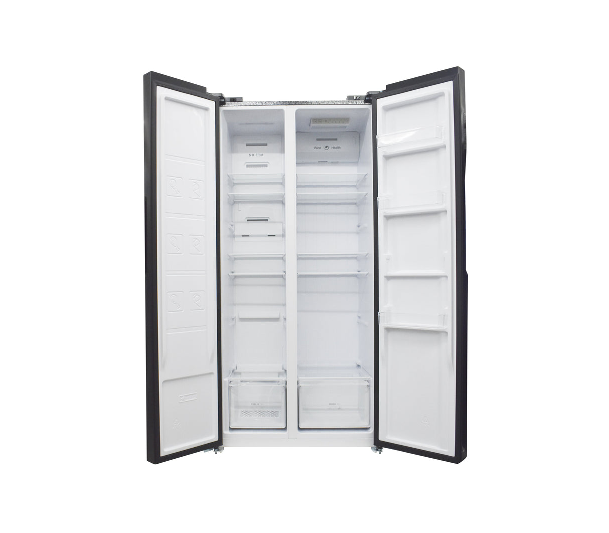 Nevera side by side 16 pies acero inoxidable negro SJ-508SP Sj Electronics