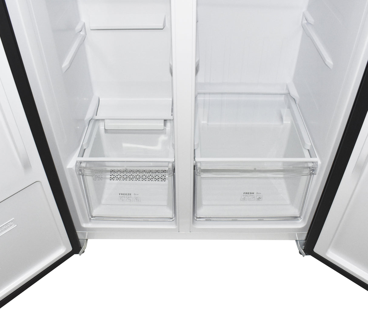 Nevera side by side 16 pies acero inoxidable negro SJ-508SP Sj Electronics