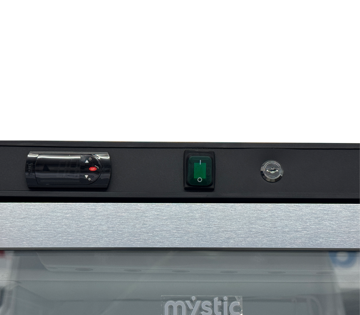 Congelador vertical exhibidor 340 litros Mystic