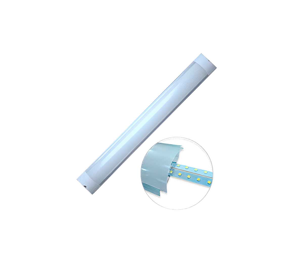 Lámpara led superficial 2x36W