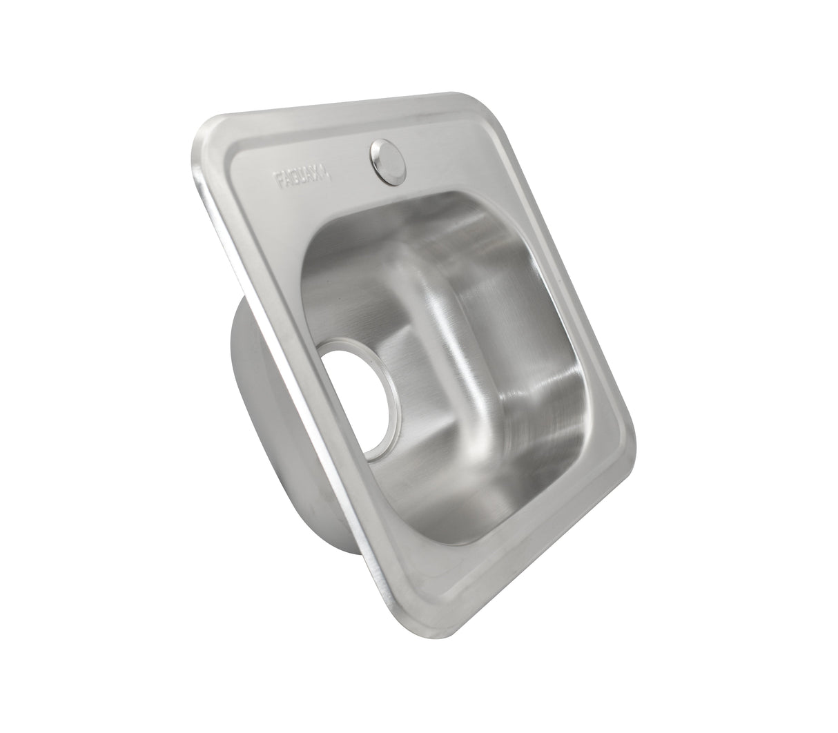 Fregadero una tina 38x38x15 acero inoxidable Faguax