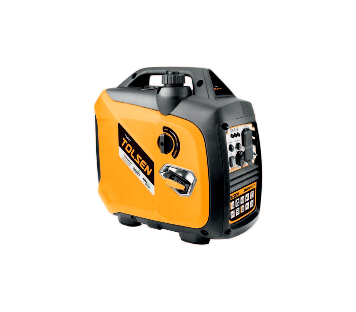 Generador eléctrico inverter silencioso a gasolina 2400W Tolsen