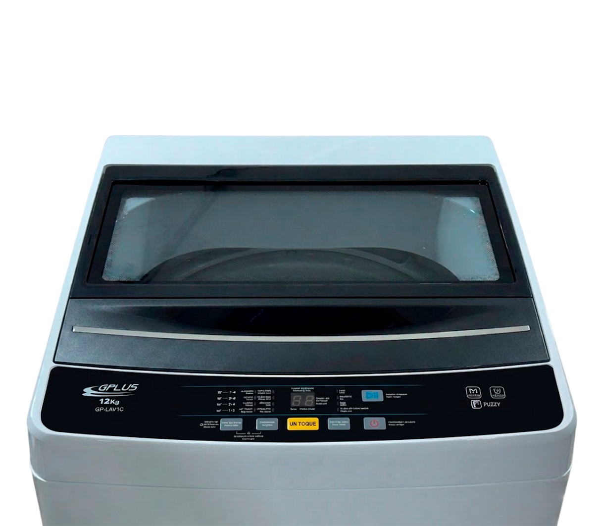 Lavadora automática 12 kg carga superior blanca Gplus