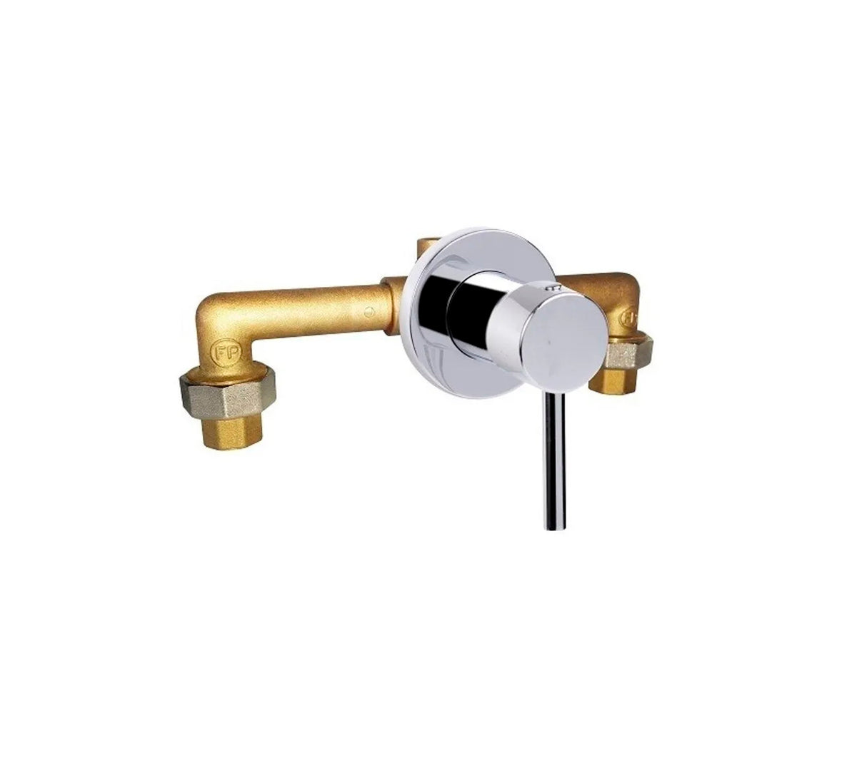 Grupo ducha doble 8" manilla río con adaptadores FP