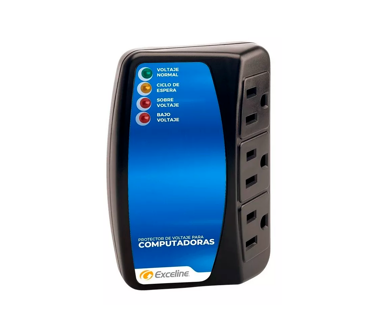 Protector de voltaje para computadora 120v Exceline