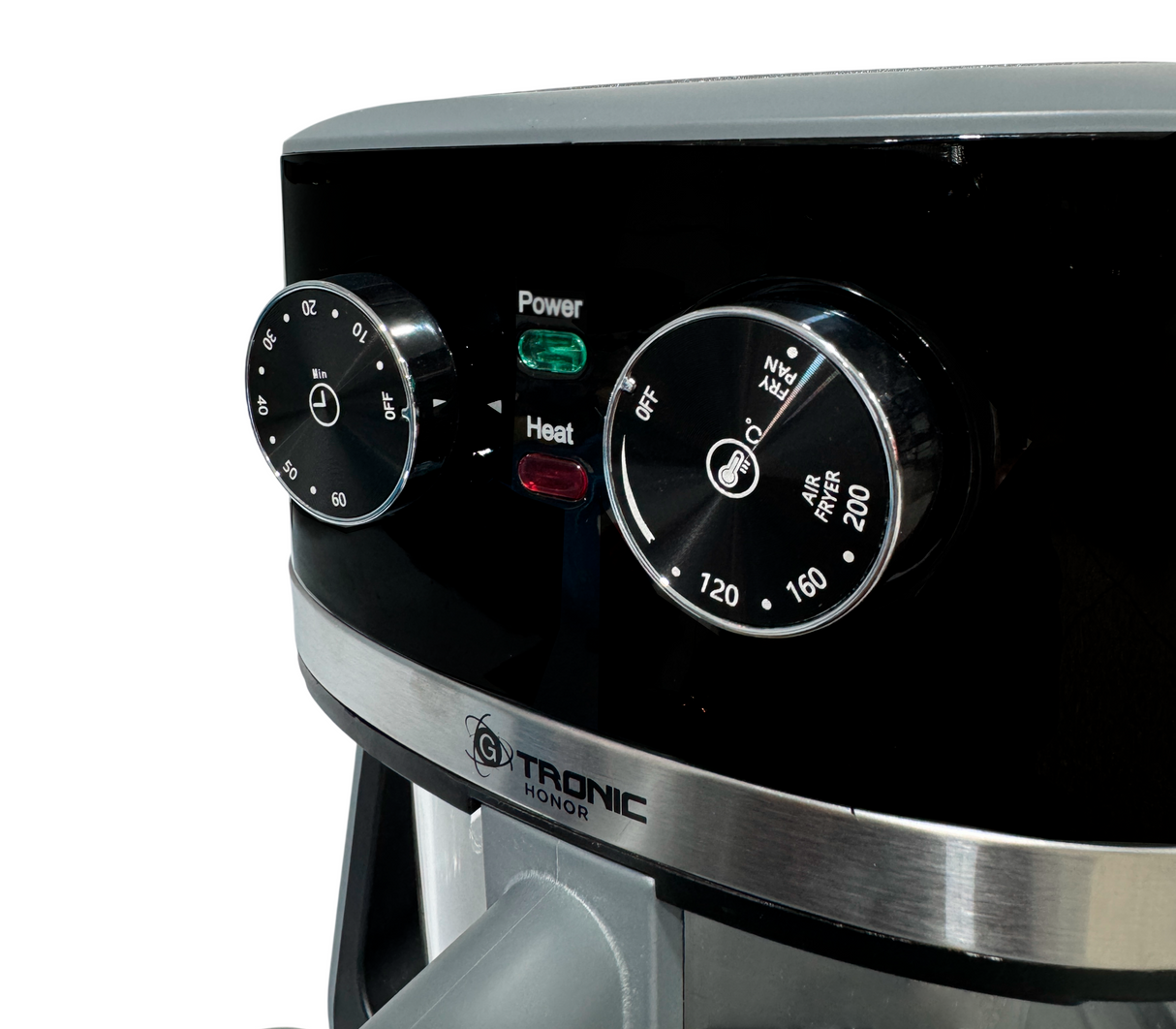 Freidora de Aire Manual 5 litros Giro Grill 1500W negro Gtronic