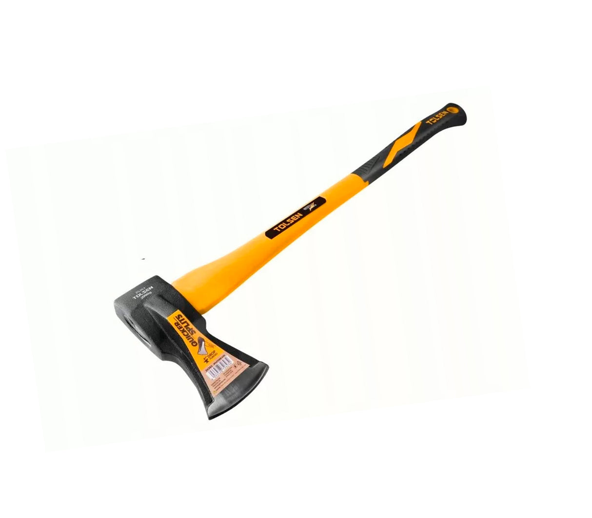 Hacha de mano con mango de fibra 2000gr Tolsen