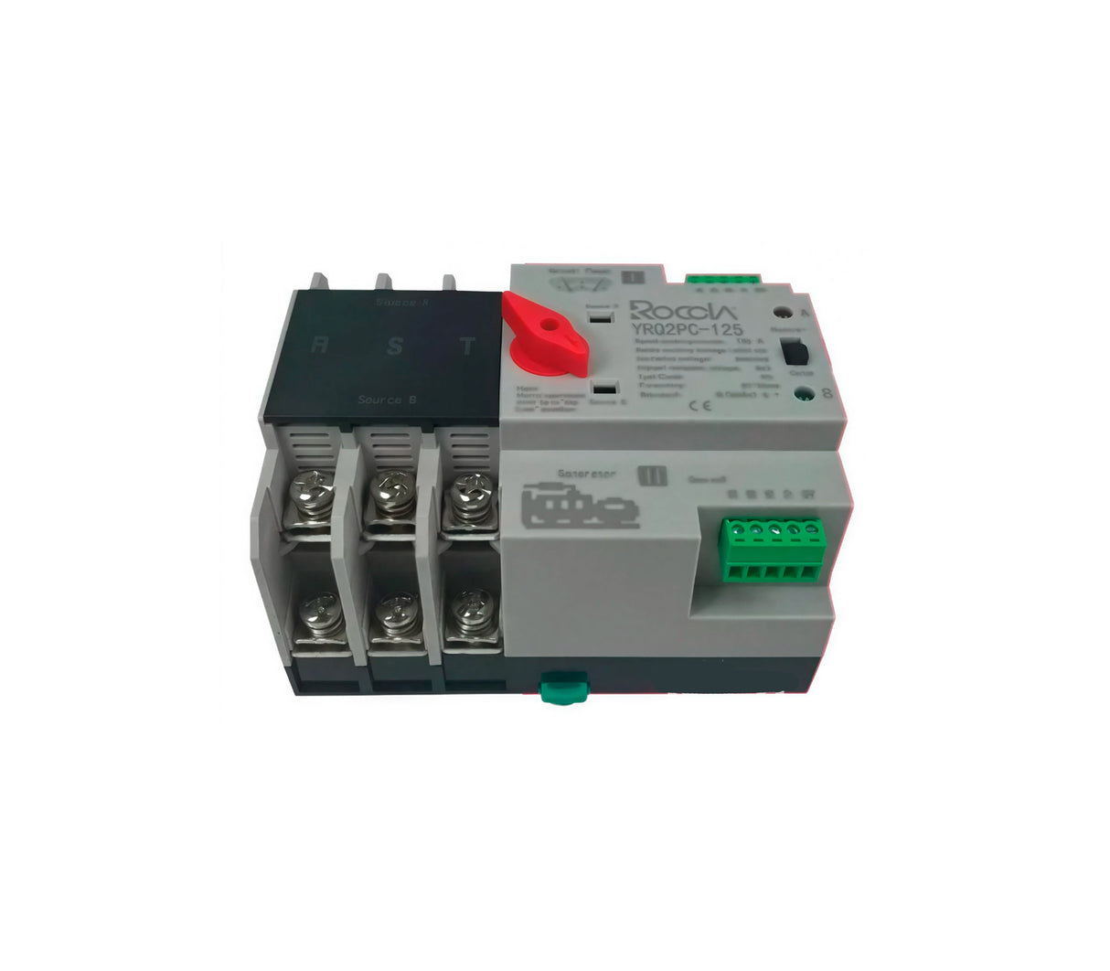 Interruptor de transferencia de potencia Dual 3P 125A 220V Roccia