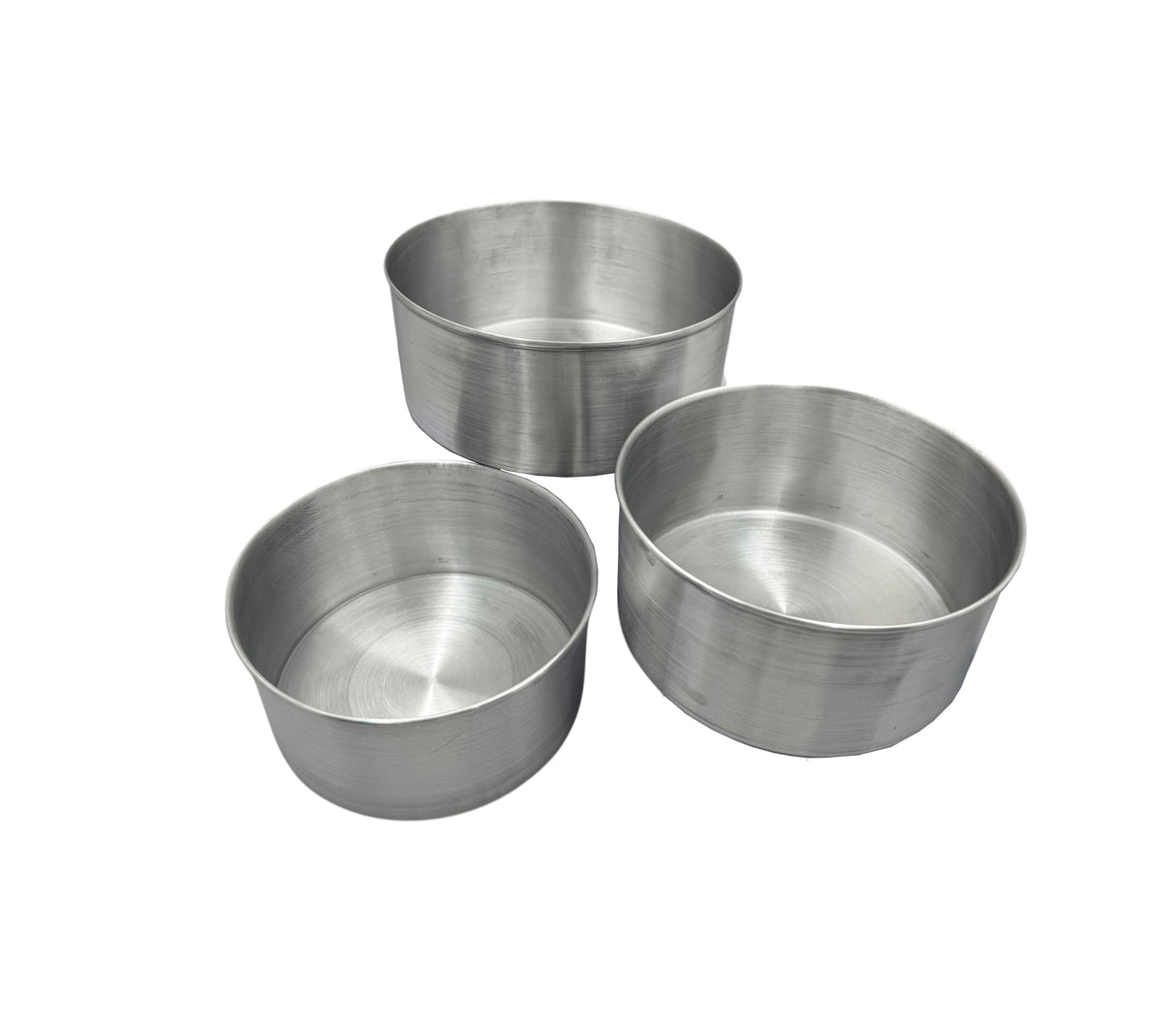 Juego de tortera mediana 3 piezas fabricación nacional Powerfik