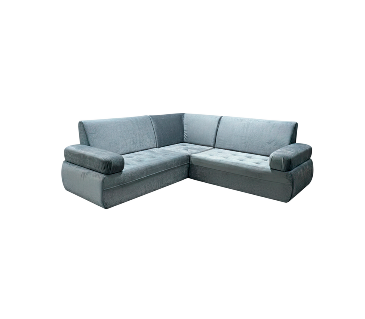 Juego de Recibo Modular Tipo C 5 Puestos Tela Gamuza Fabricadora Man