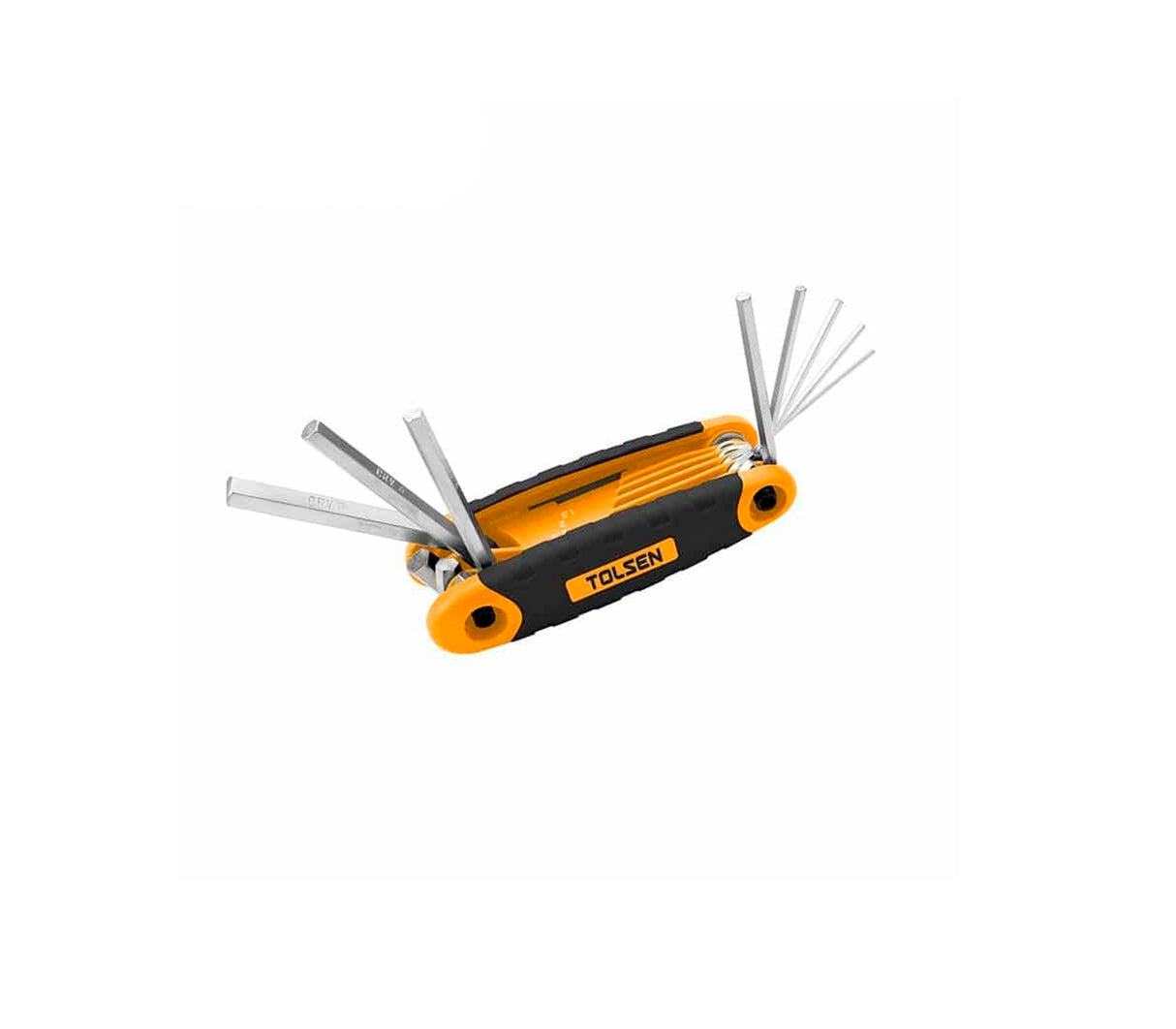 Juego de llaves Allen plegables 9 piezas Tolsen