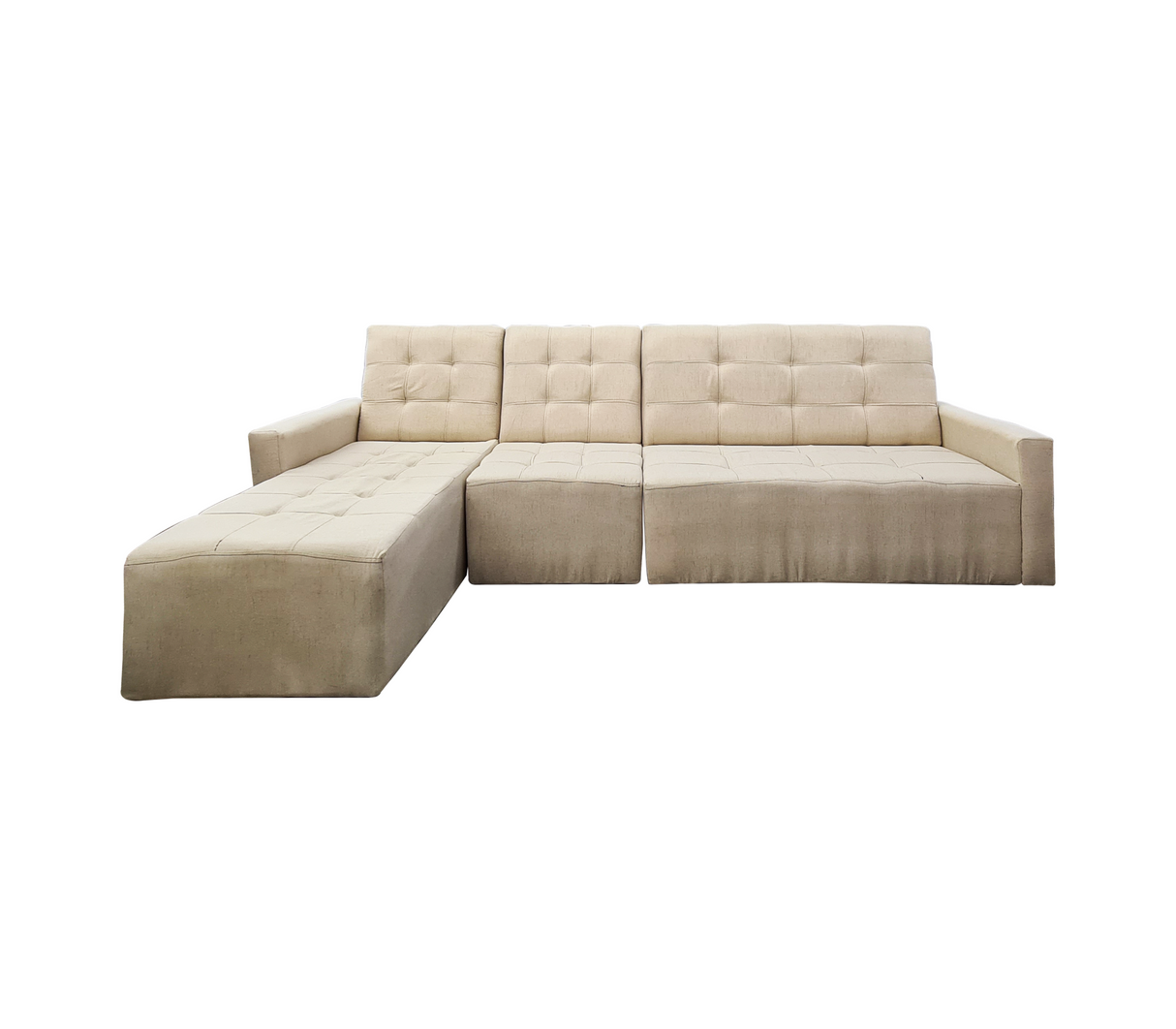 Juego de Recibo Canape Tela 1 y 2 Puestos + Chaiselongue Nohemi