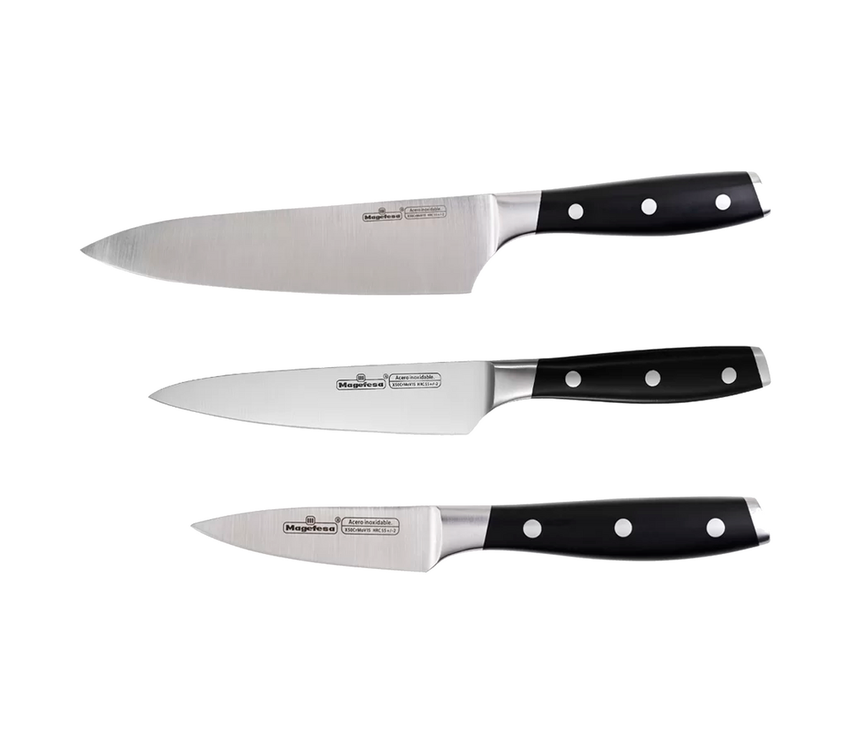 Juego de 3 cuchillos Classic Magefesa