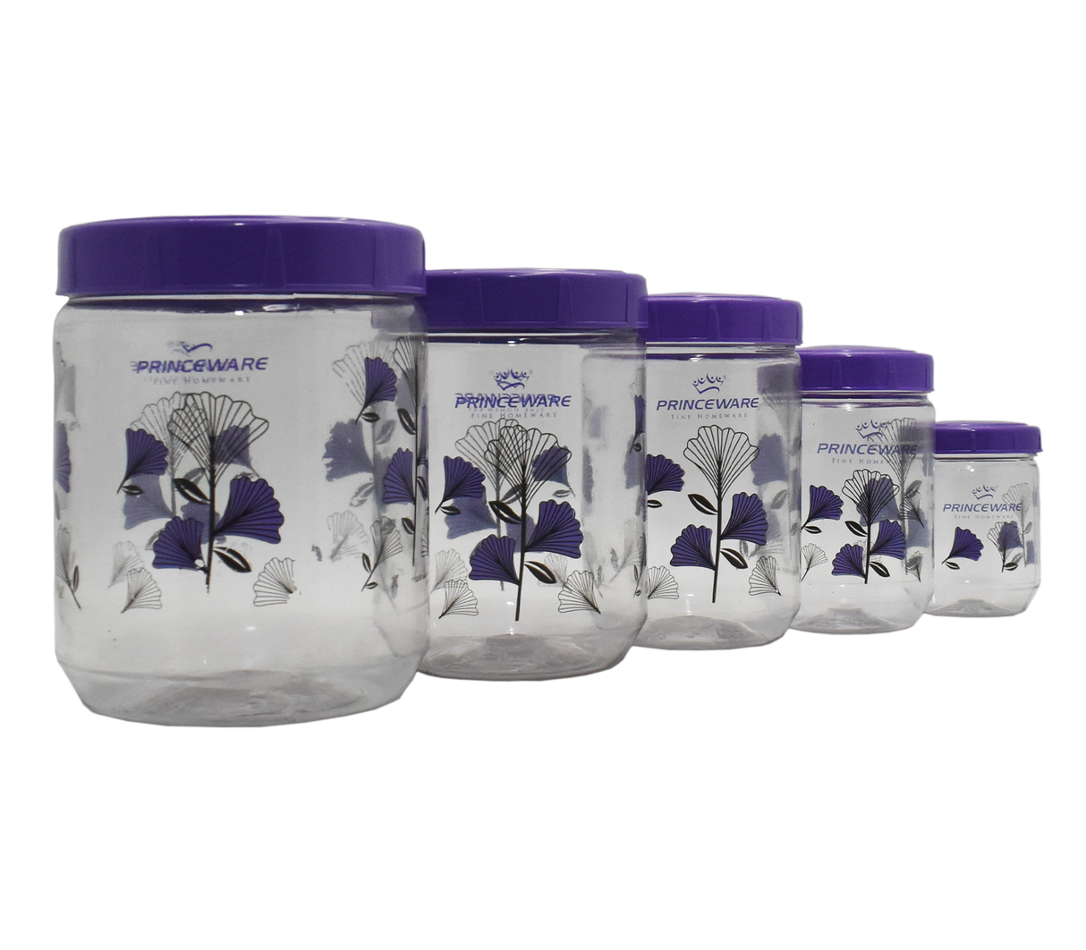 Juego de 5 potes de cocina plástico Sujoya