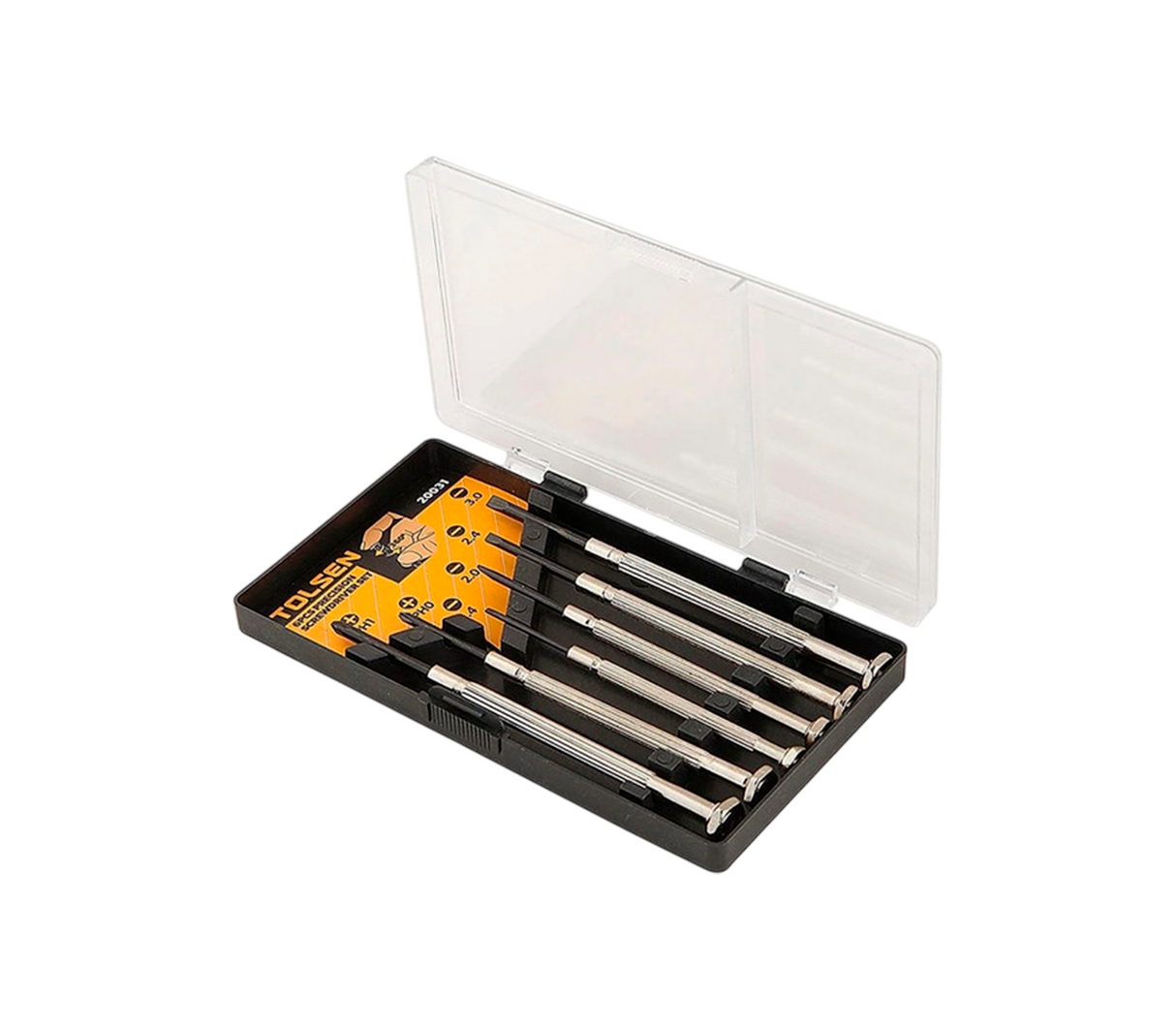 Juego destornilladores de precisión 6 piezas Tolsen