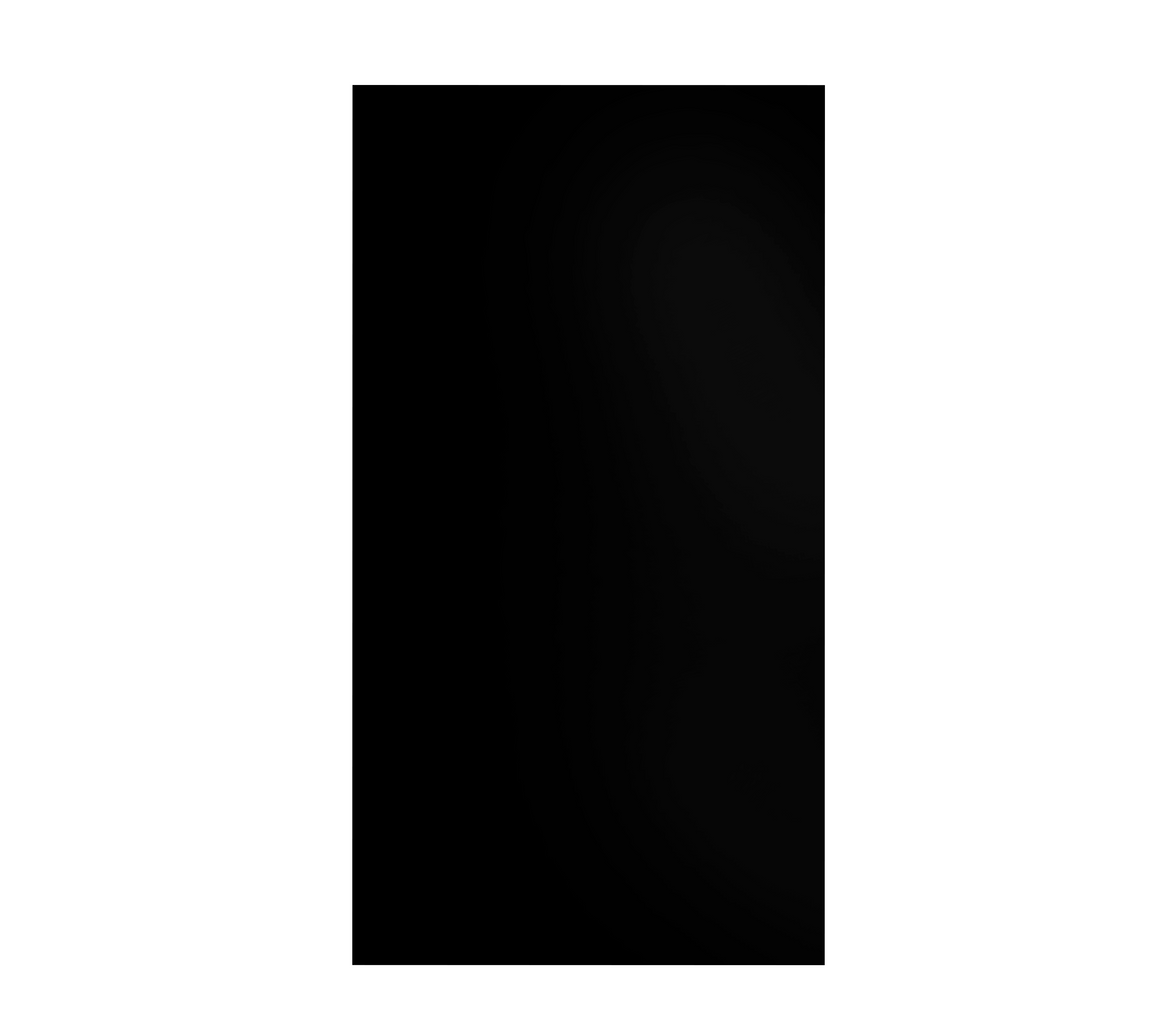 Lamina de melamina MDF 2 caras 15mm 1,83x2,44m negra Powerfik