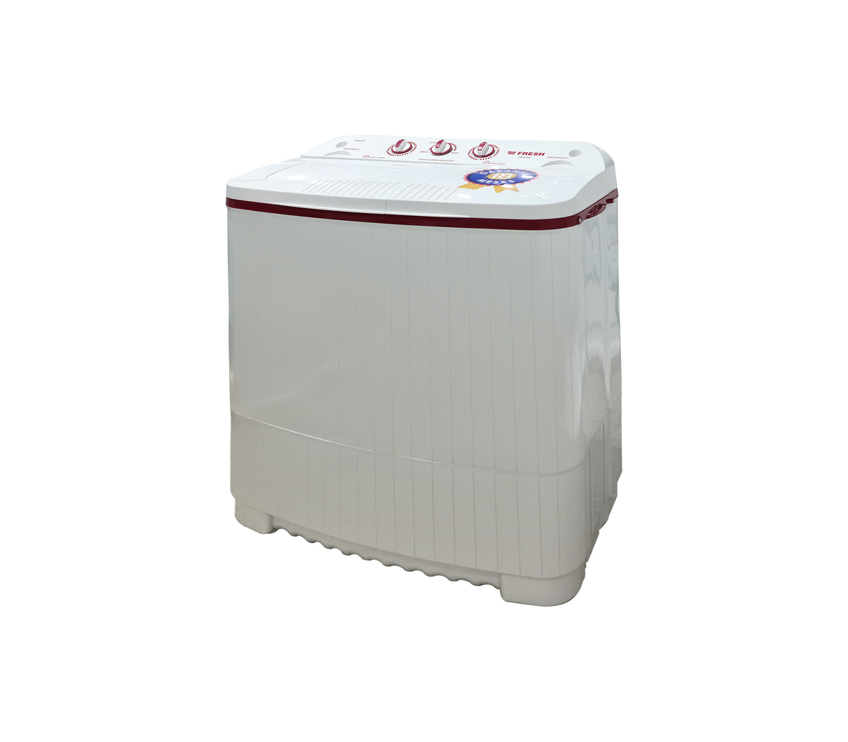 Lavadora semi automática 9 kg t/blanca vinotinto fwm Fresh