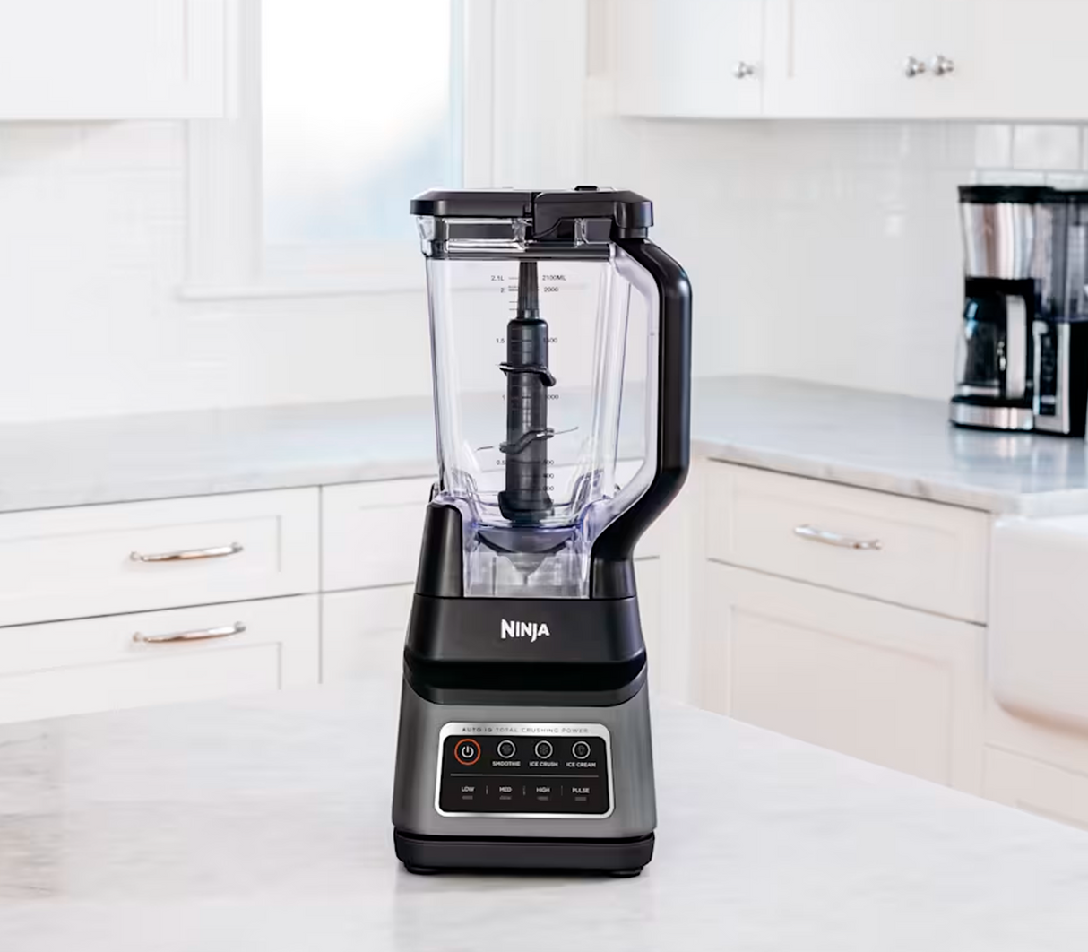 Licuadora profesional Powerful 3V-Pulso 1200W Auto IQ negro/plata Ninja