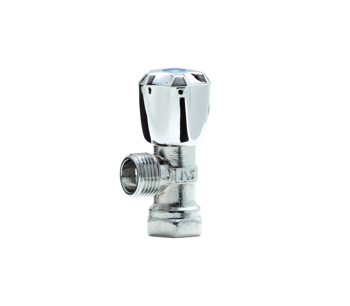 Llave arresto 1/2" x 1/2" Cr.Bol BM
