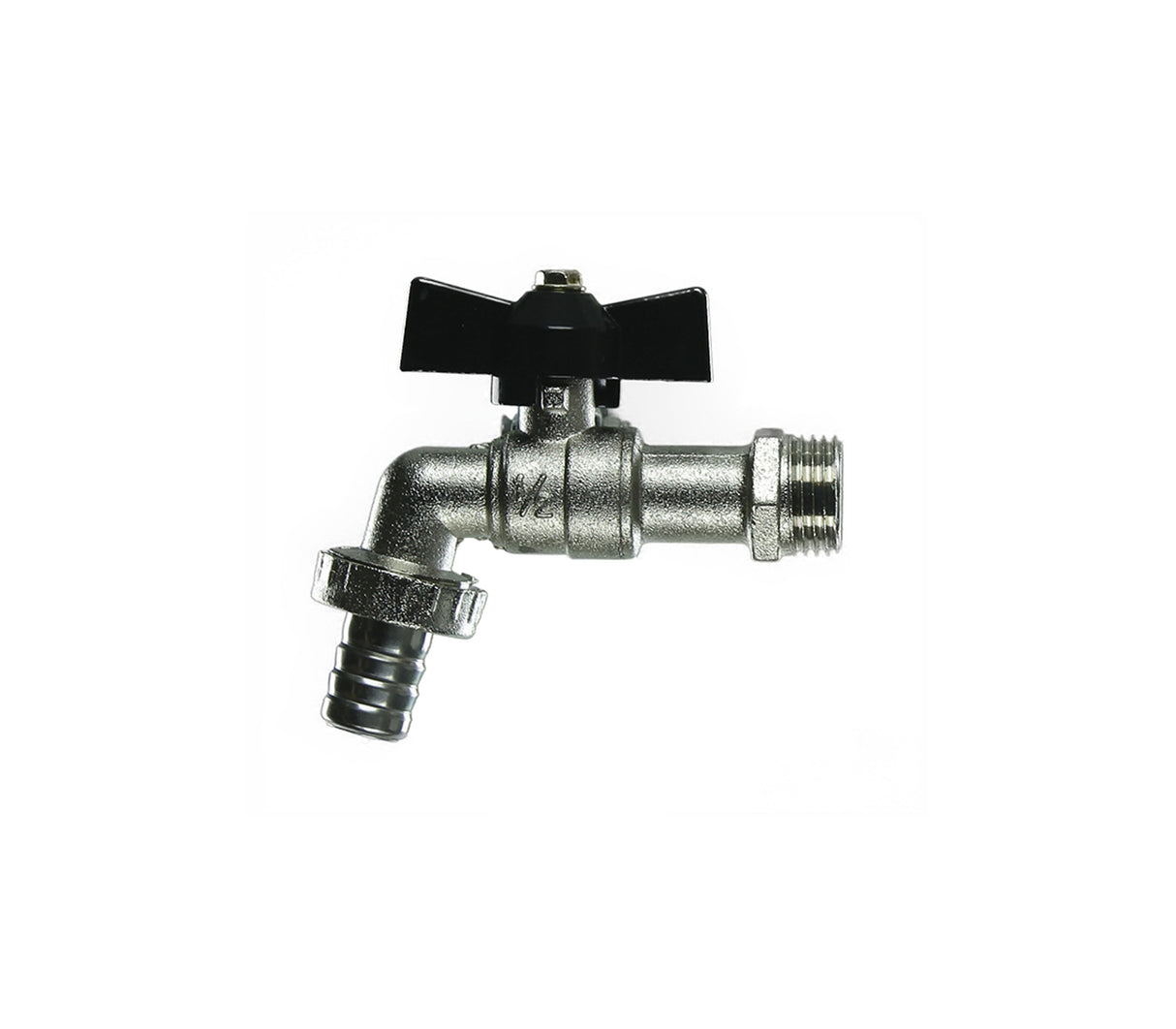 Llave de chorro tipo mariposa P/rap 1/2" L103 Faguax